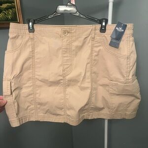 NWT Hollister mini cargo skirt women’s XL